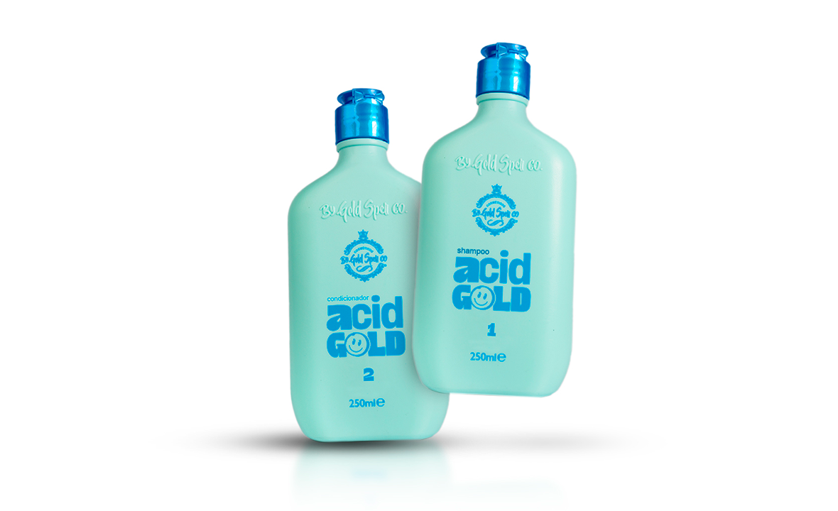 ACIDGOLD Duo – Shampoo & Conditioner (Shampoo e Condicionador ACIDGOLD)