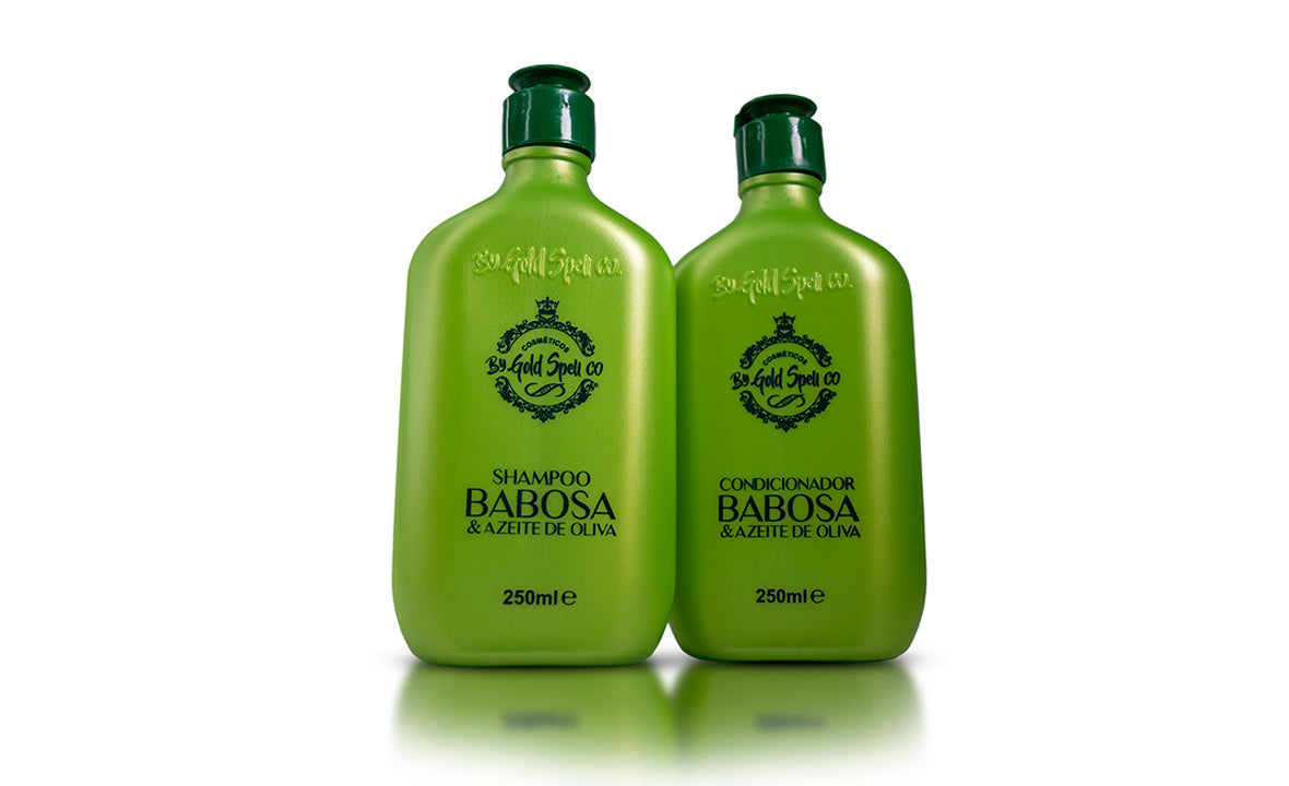 Golden Spell Aloe & Olive Duo – Shampoo & Conditioner (Shampoo e Condicionador Babosa e Azeite)