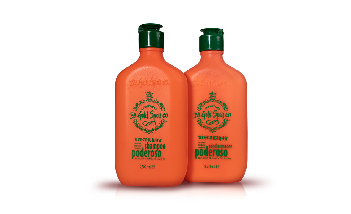 Golden Spell Powerful Duo – Shampoo & Conditioner (Shampoo e Condicionador Poderoso)